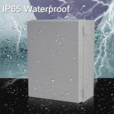 Caja conexiones plástico ABS IP65 15.7x11.8x7pulg