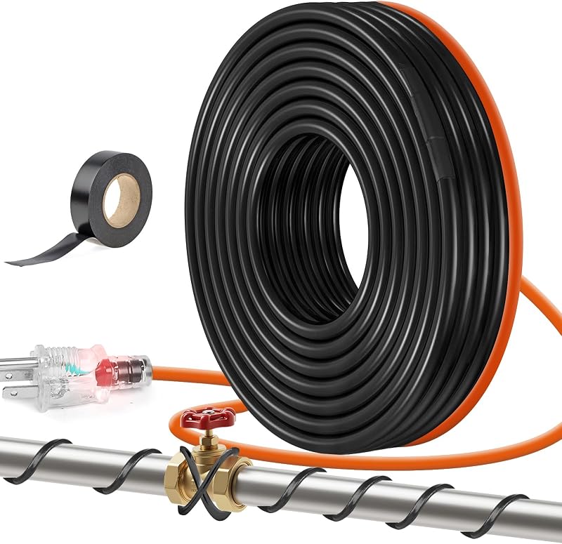 Cable calefactor tubería térmico para agua -40°F