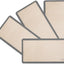 Alfombrillas silicona para hornear 4 pzas gris