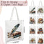 8 bolsas lona para amantes de libros mujeres