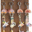 Exhibidor joyas giratorio madera 32 ganchos 9.1" marrón