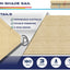 Toldo rectangular 12x14ft para patio color arena