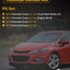 Manguera intercooler comp Chevrolet Cruze L4 16-19