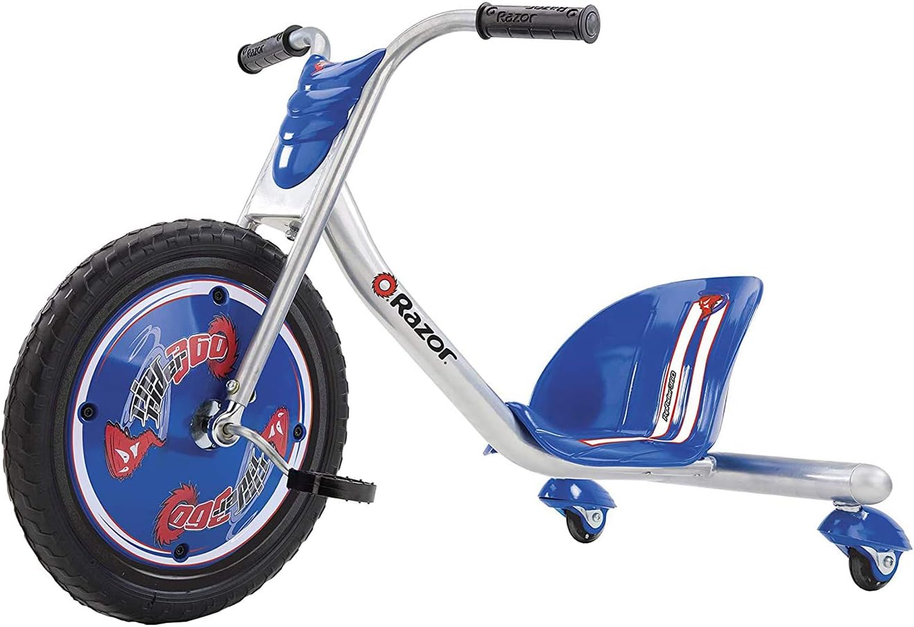 Triciclo para niños 5+ años ligero manillar goma marco acero
