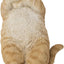 Regalo gato durmiente color naranja