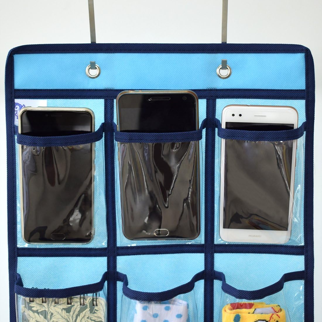 Organiz. joyas puerta con bolsillos 12 y 9