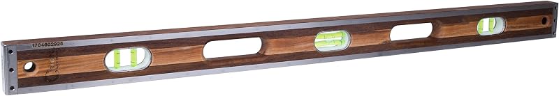 Nivel de Madera 36 Pulg para Carpintería y Construcción
