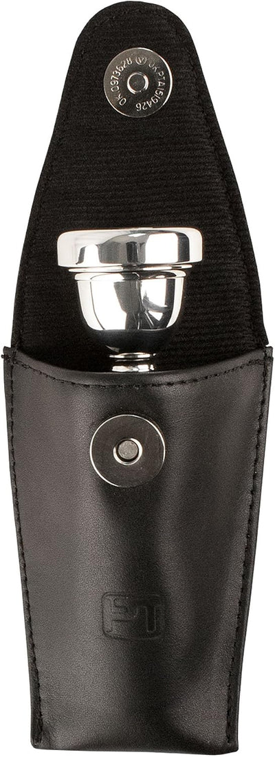Bolsa piel latón grande