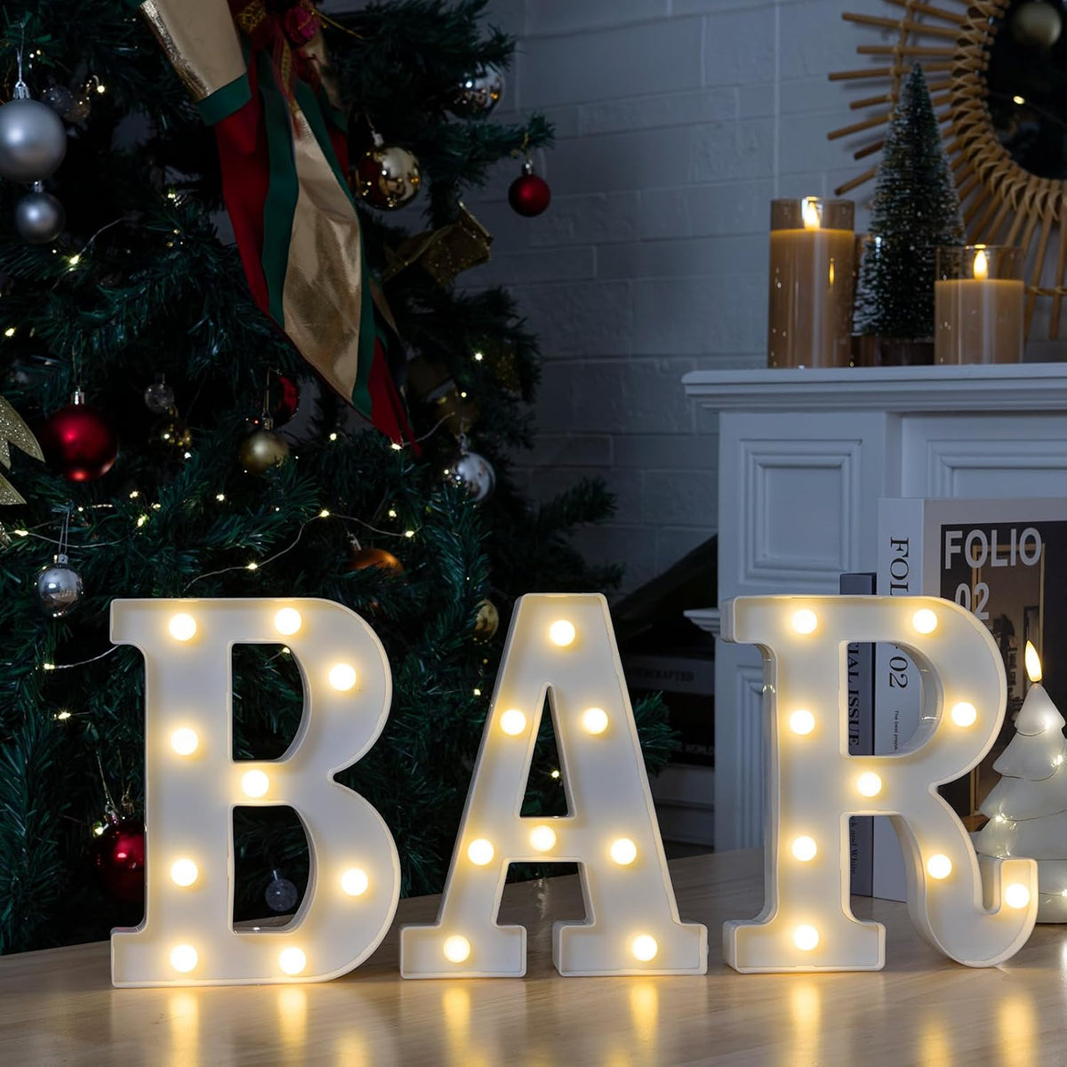 Letrero LED decorativo para bar hogar fiesta