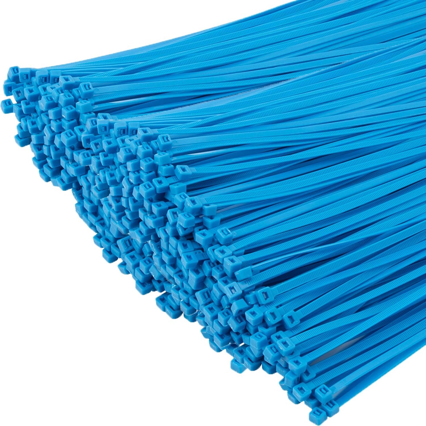 1000 Bridas Azules 8pulg Resistentes 60lb PA66