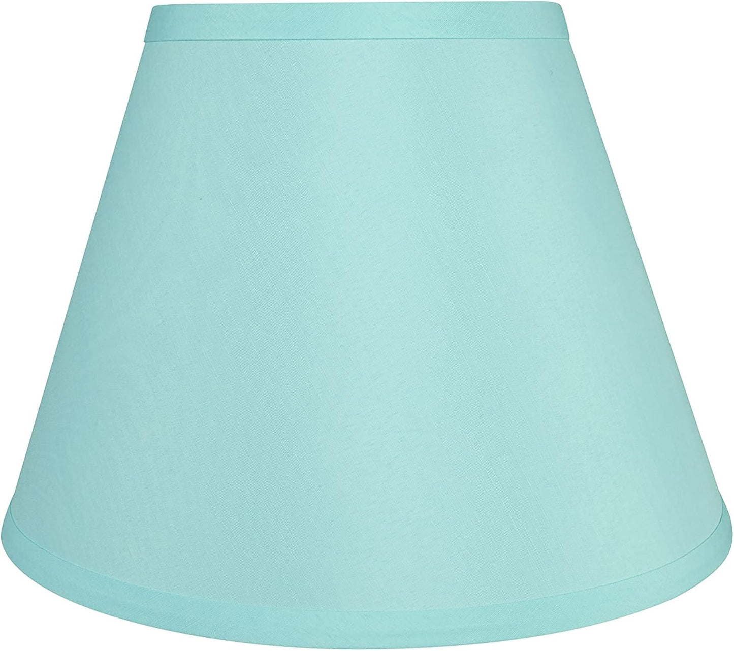 Pantalla lámpara forma imperio 9pulg apuamarine