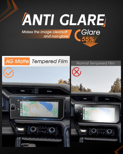 Protector vidrio templado antirreflejo 13.4" GMC Sierra
