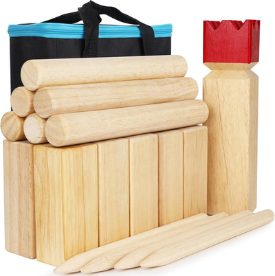 Set Kubb Set para Patio con Bolsa Transporte