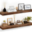 Estante flotante madera rústica 48x6.8pulg decorativo