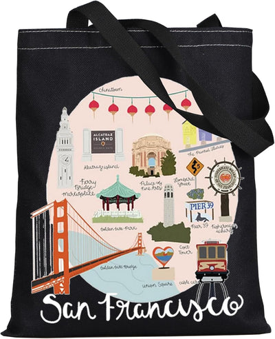 Bolsa reutiliz. San Francisco Trip Tote