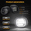 Lámpara LED placa matrícula comp Chevy Blazer S10 98-05