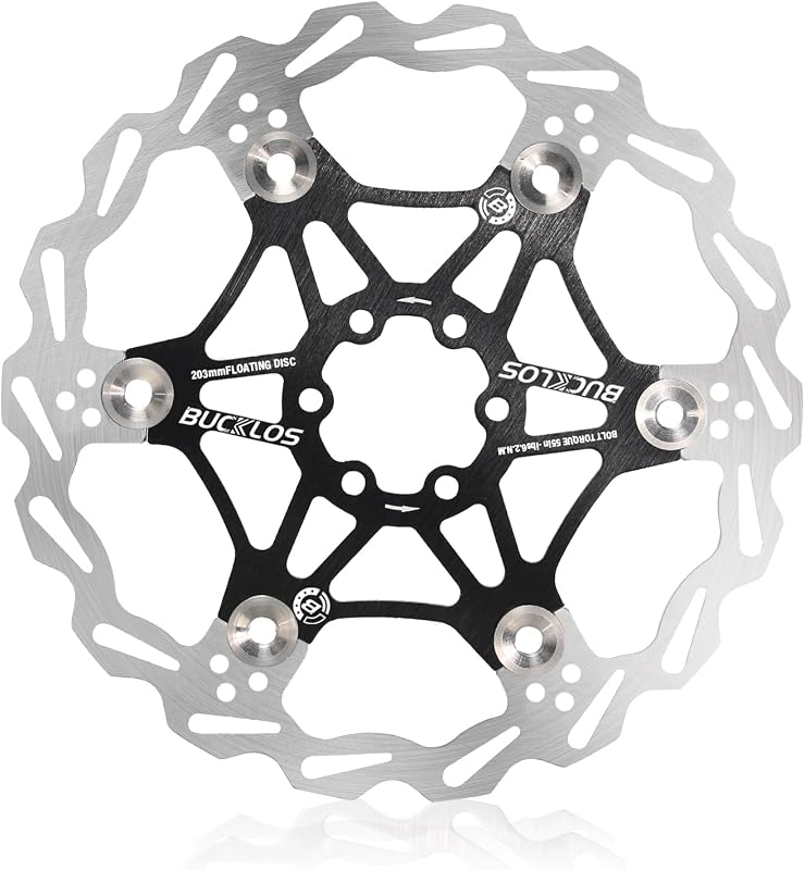 Rotor freno disco flotante acero inox MTB