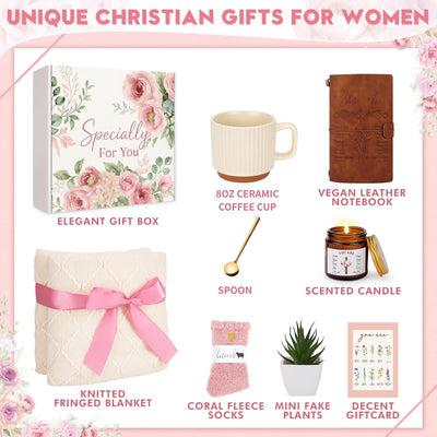Regalos cristianos para mujer fe día madre Navidad cumpleaños