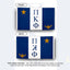 Bandera Pi Kappa Phi Fraternidad 3x5ft Capítulo