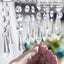 20 Pzas Cristales Icicle 55mm con Ganchos para Lámpara