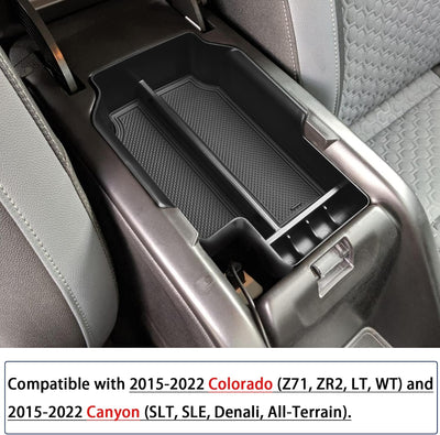 Bandeja reposabrazos Chevy Colorado/GMC Canyon 2015-16 color negro