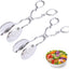 2 Pinzas Metal Vintage 8.5pulg Bufé Ensalada Cocina