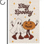 Bandera Halloween fantasma calabaza doble cara