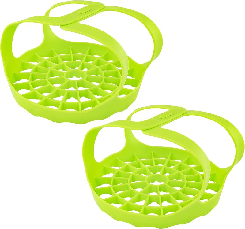 Eslinga silicona para olla a presión y hornear plegable set 2