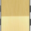 Interruptor pared basculante oro cepillado diseño minimalista