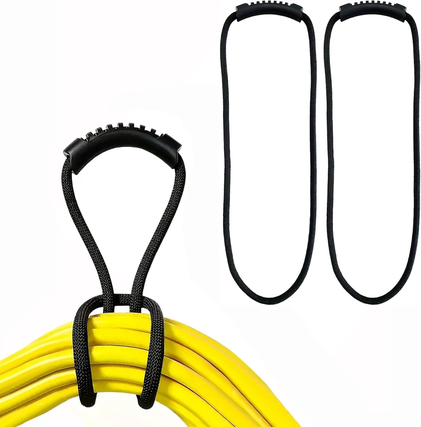 Correas almacenamiento cable extensión 16pulg con asa soporte vacío