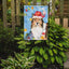 Bandera Navidad con luces decorativa para jardín multicolor