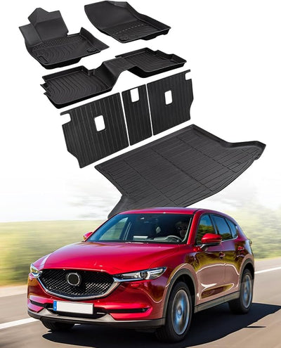 7 Pzas Alfombrilla Piso Mazda CX TPE Todo Clima