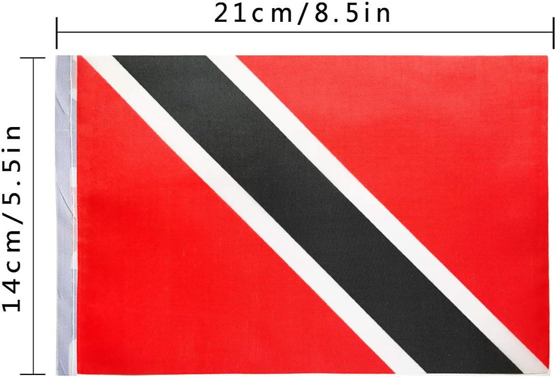Bandera Trinidad 100ft 76 Banderines Decoración Fiesta Bar