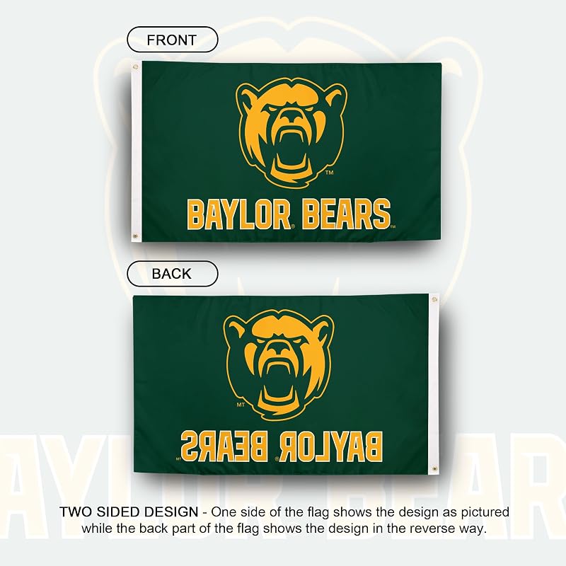 Bandera Baylor University 3x5ft tela poliéster duradera