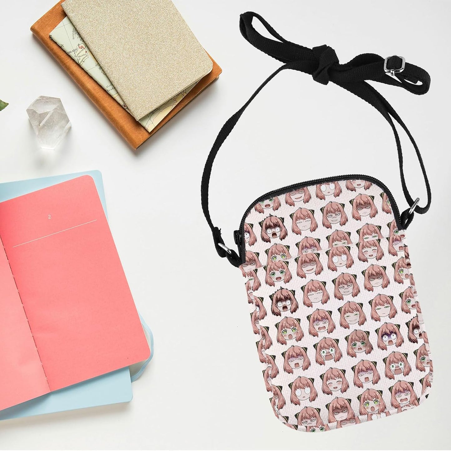 Bolsa Crossbody Anime para Chicas y Fans