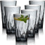 6 Vasos Tumbler Plástico 16oz Irrompibles Gris