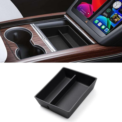 Caja almacenamiento consola Tesla S/X 2021-25