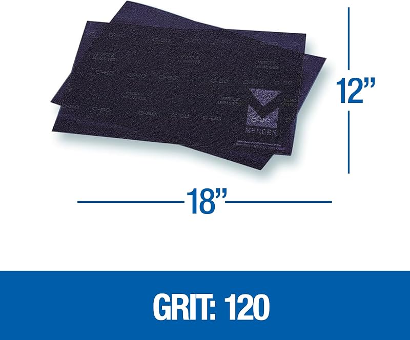 Hojas lijado piso 12x18" grano 120 pack 10