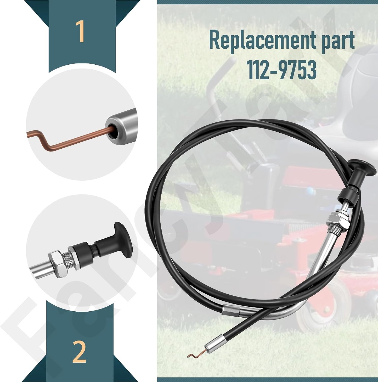Cable estrangulador cortacésped Toro Timecutter comp SS