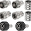 Set 8 Adaptadores M22 a 3/8 pulg acero inox