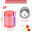 Termo sopa 10oz acero inox para niños con cuchara