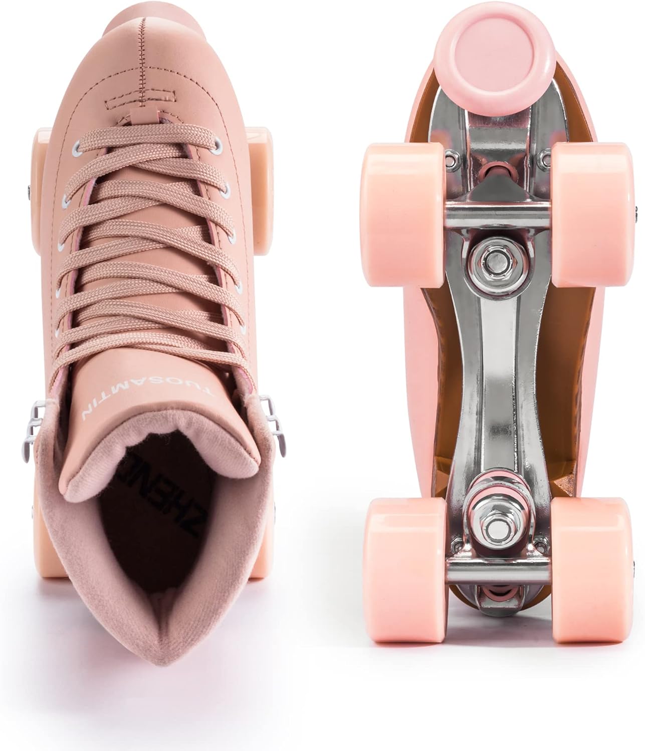 Patines mujer/jóvenes con topes ajustables 4 ruedas retro