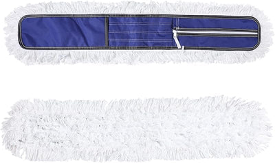 Almohadillas microfibra trapeador 36pulg 2pzas azul