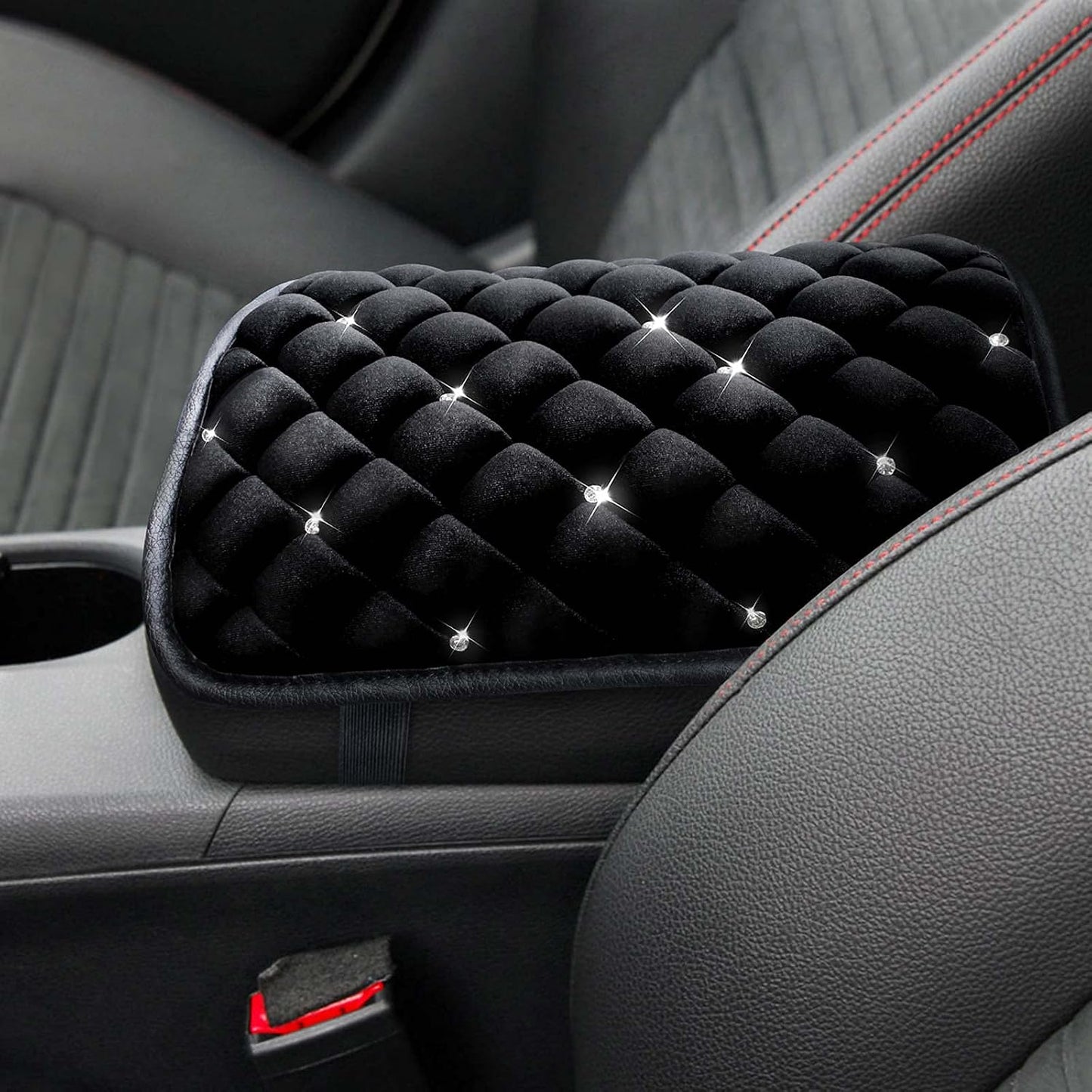 Funda consola coche diamante brillante cojín cristal