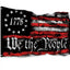 Bandera 3x5 Betsy Ross 13 estrellas con ojales bronce