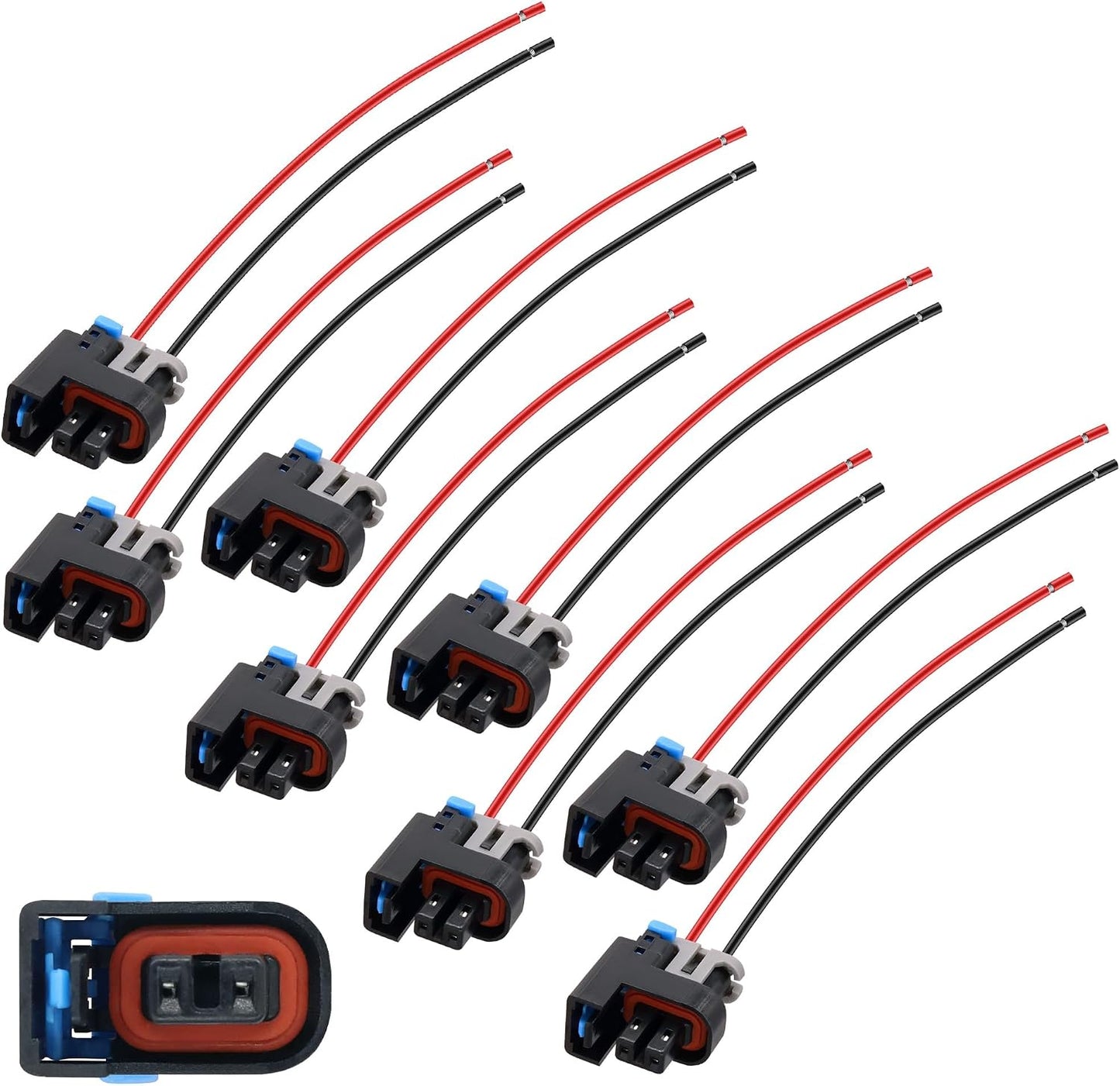 Conector inyector combustible camion ls comp chevrolet gmcmini