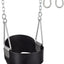 Asiento columpio respaldo alto cadenas logotipo SSS negro