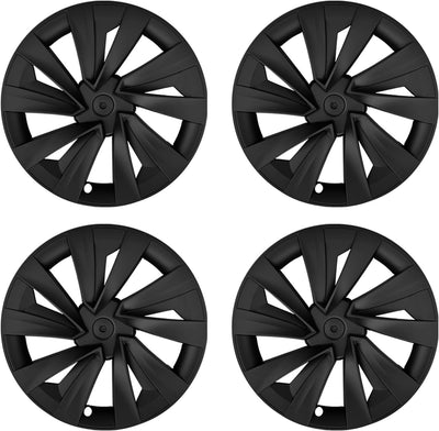 Fundas ruedas Tesla Model Y 19" negro mate 4pzas