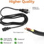 Cable alimentación CA 10pies 3 clavijas para parrilla pellets
