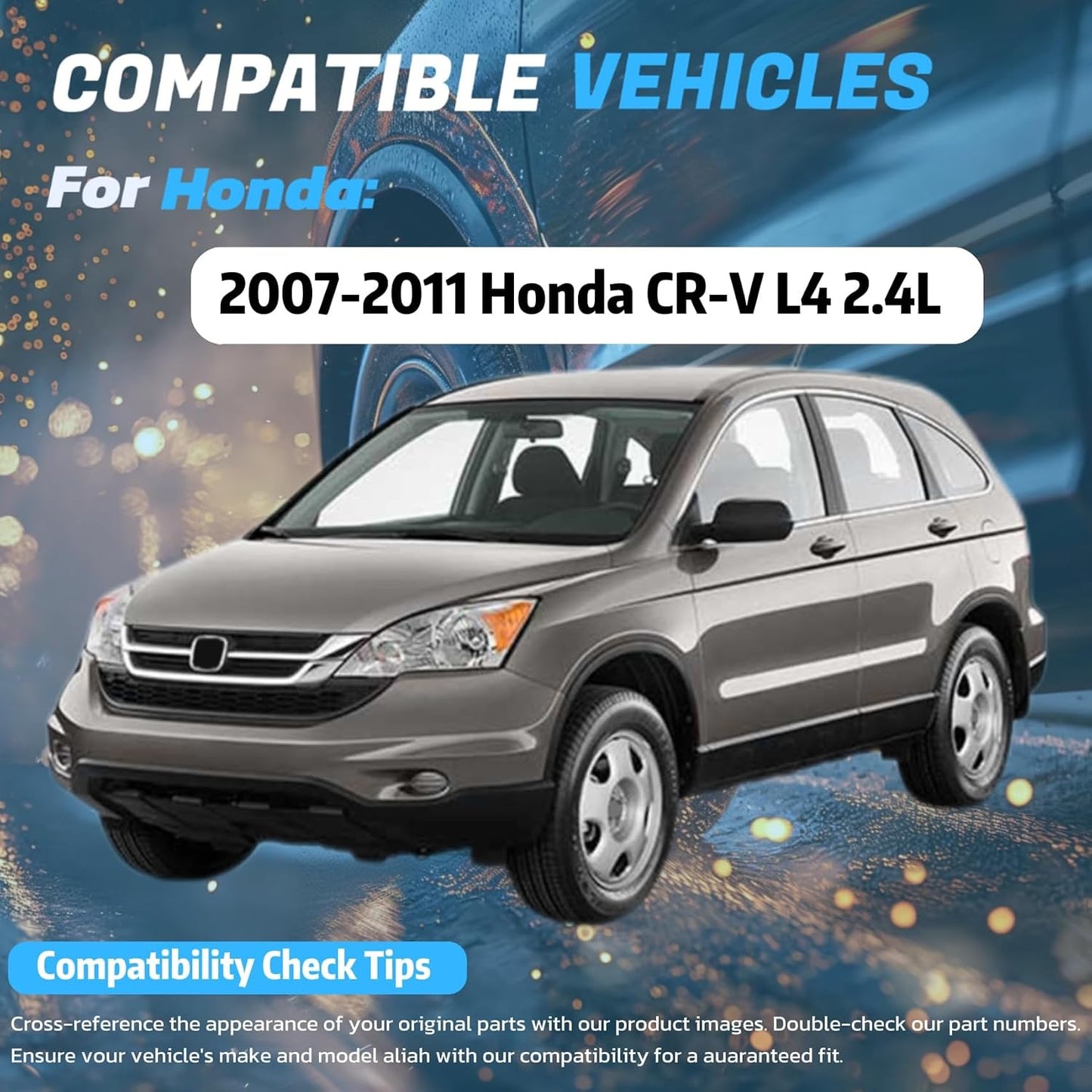 5 Pzas Soporte Motor Transmisió comp Honda CR-V L4 2.4L